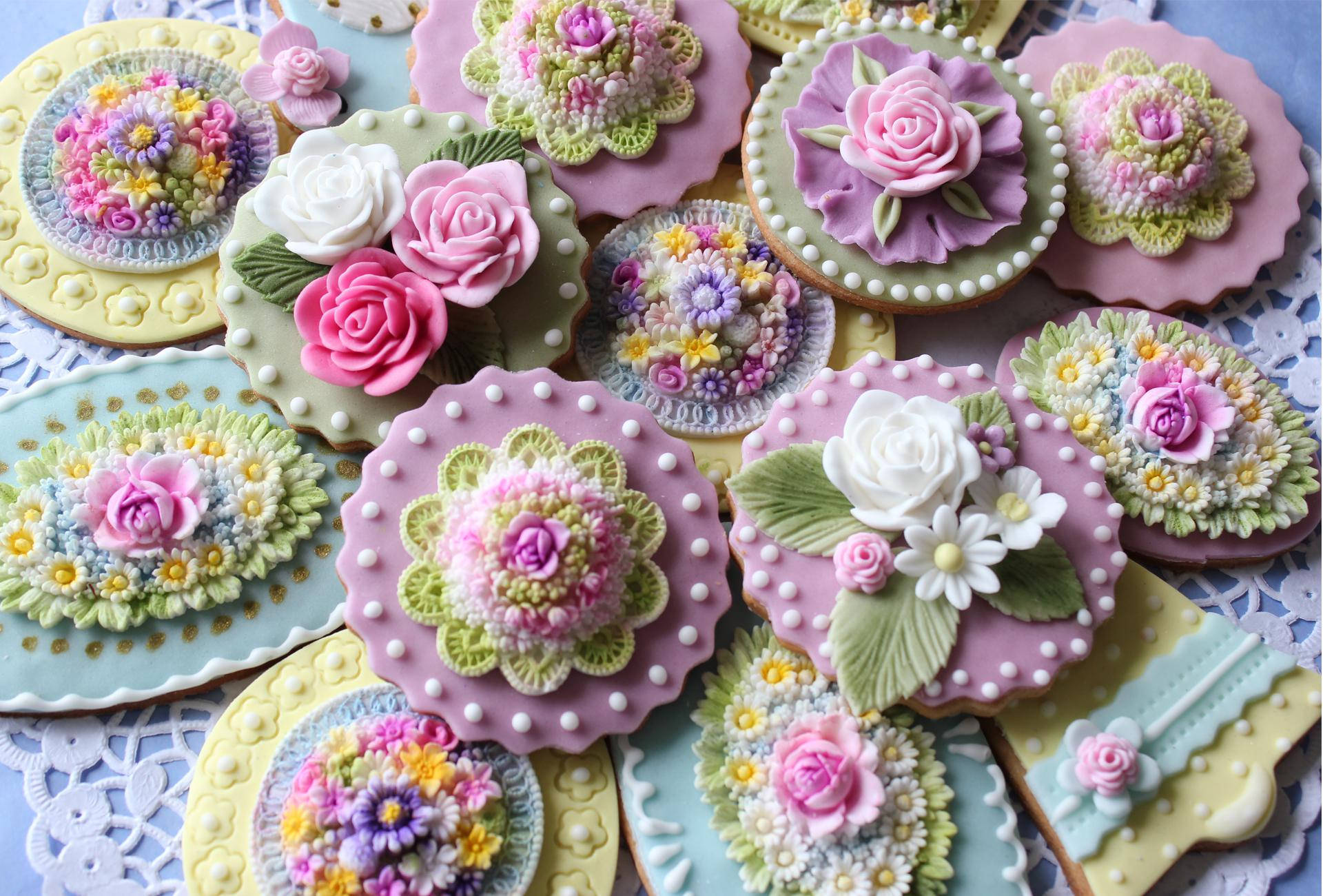 Flower Sweet Cookies