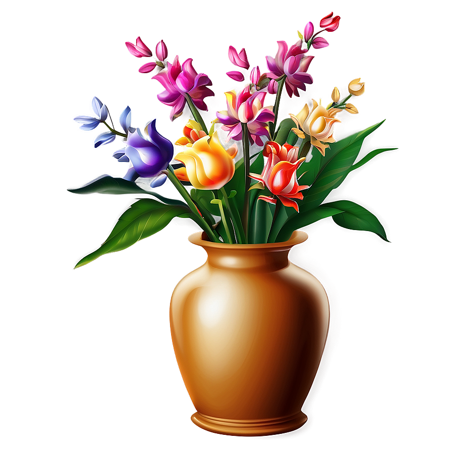 Download Flower Vase Png Jyq | Wallpapers.com