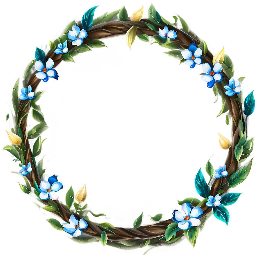 Flower Wreath Transparent Png 05252024 PNG