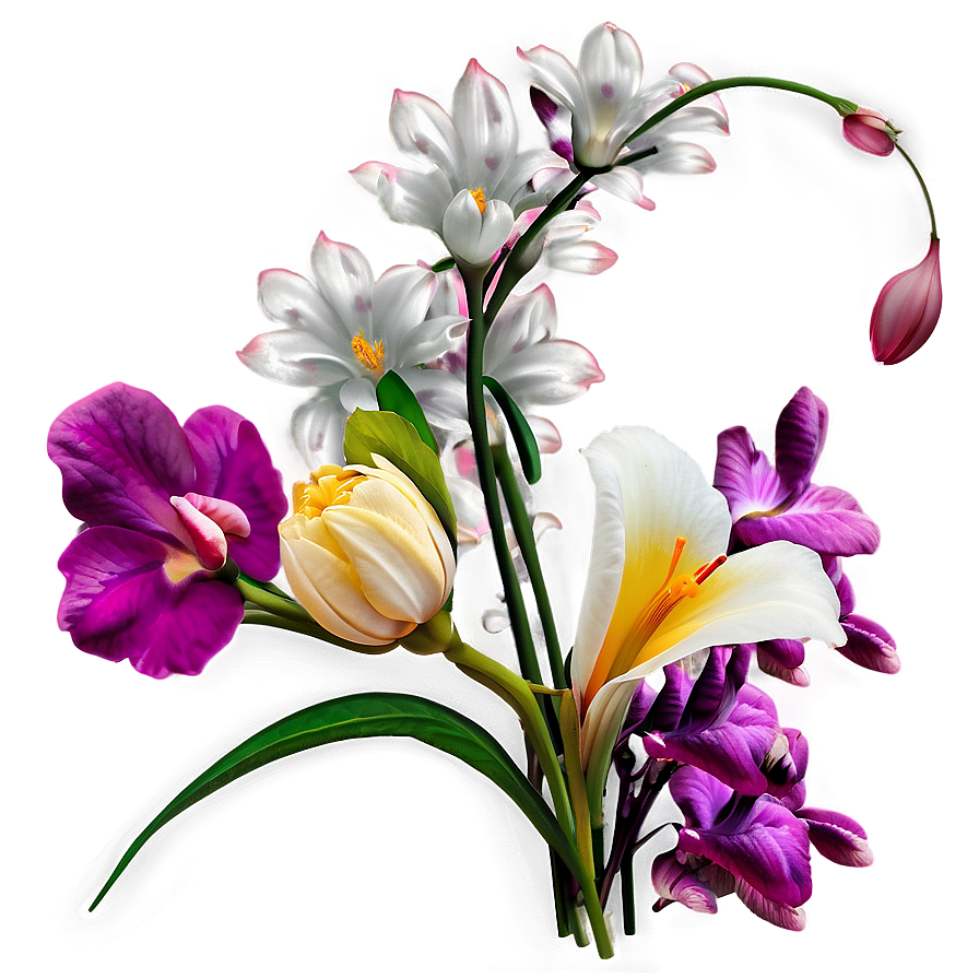 Flowers A PNG