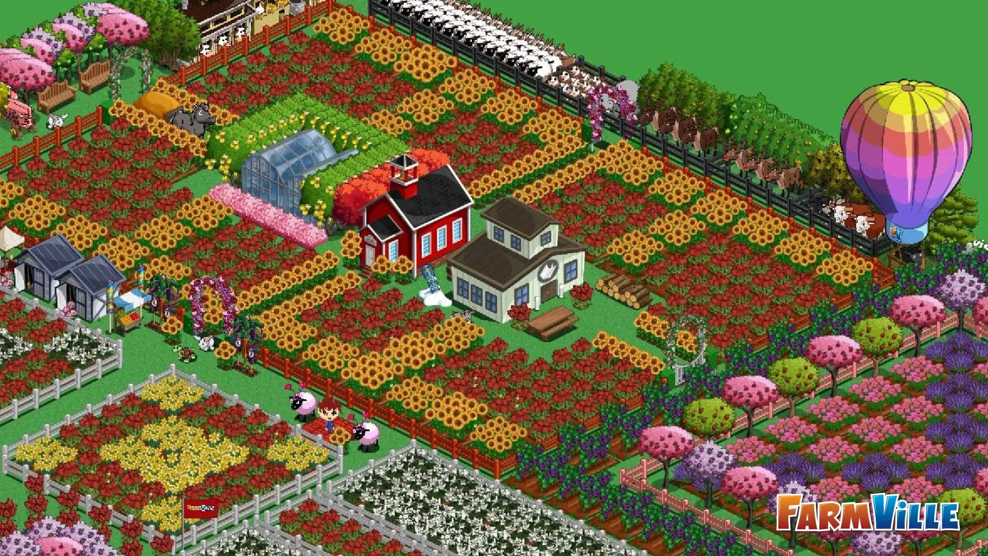 Flowers Farmville Wallpaper