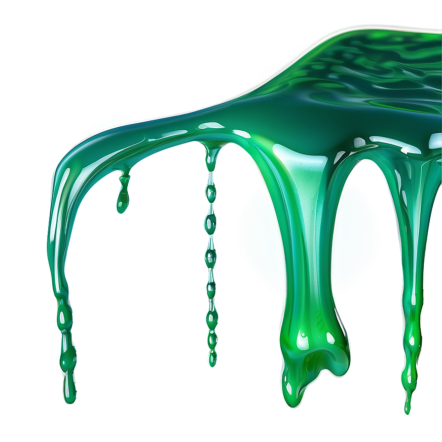 Flowing Green Slime Png Uni PNG