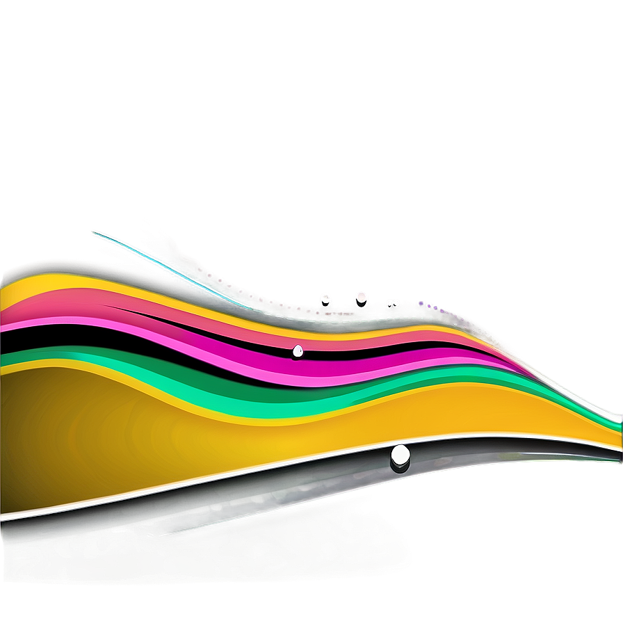 Flowing Line Illustration Png Xnq PNG