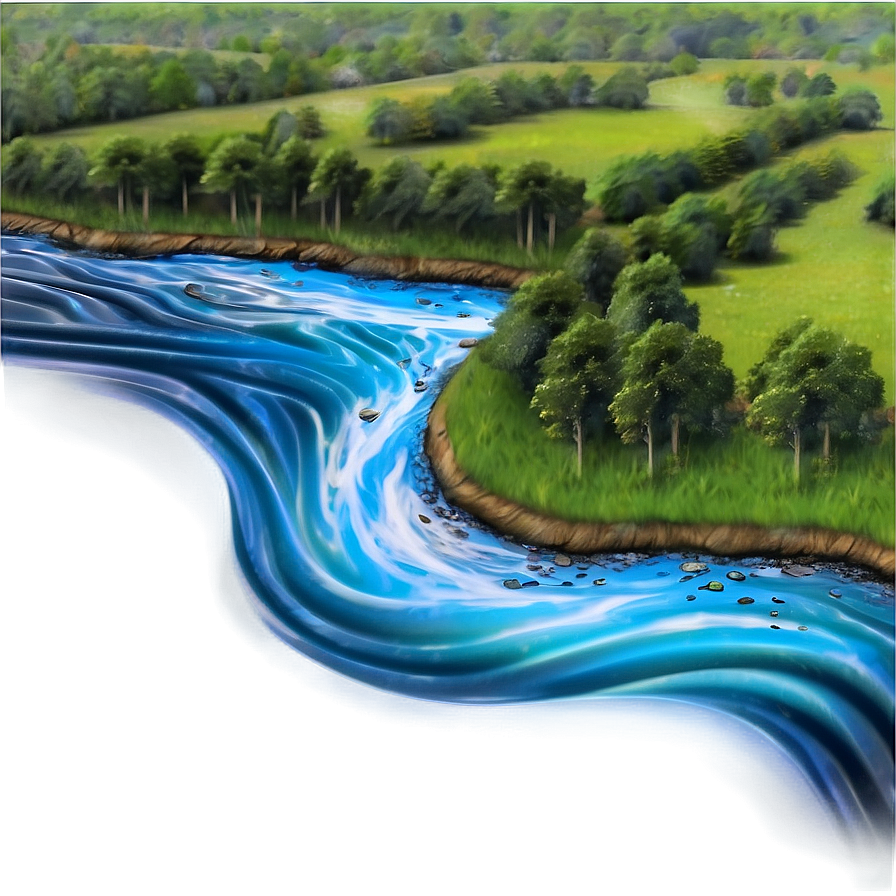 Flowing River Current Png 9 PNG