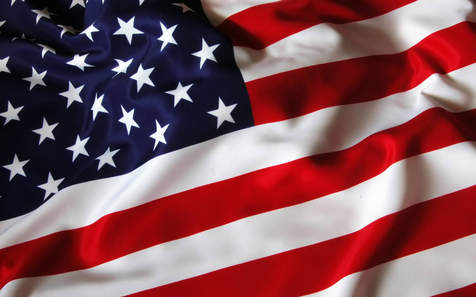 Flowy American Flag Background