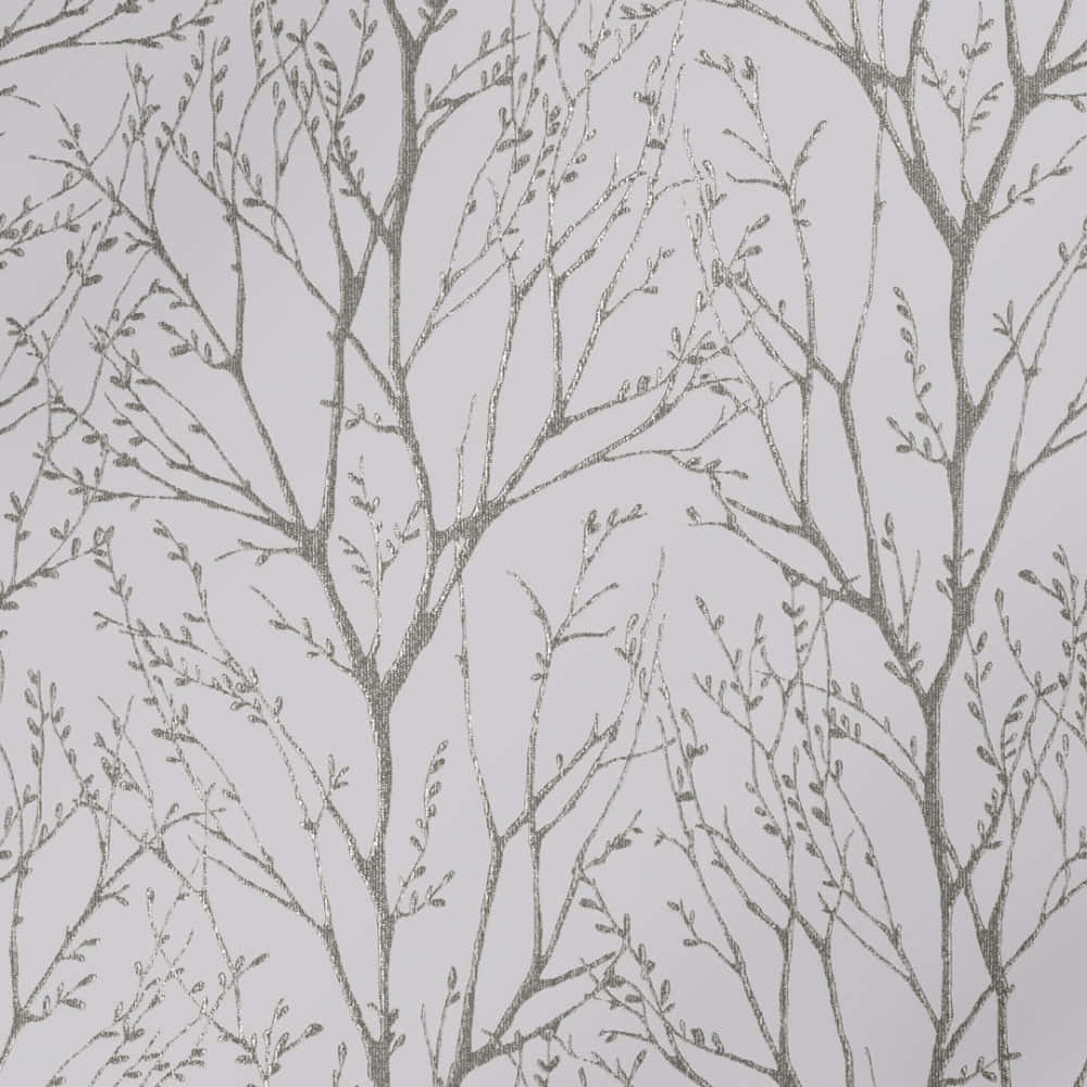 Flowy Tree Branches Digital Art Wallpaper