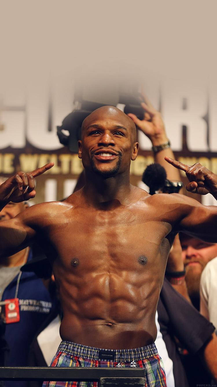 Floyd Mayweather Pointing At Himself Wallpaper