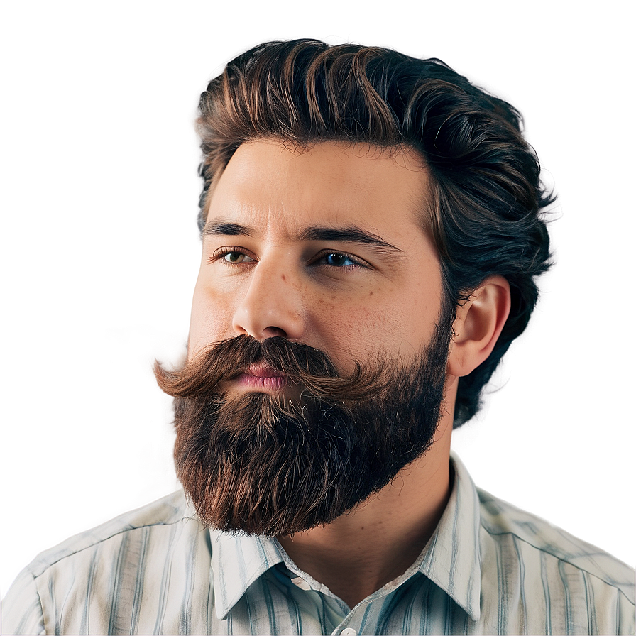 Fluffy Beard Styles Png 81 PNG