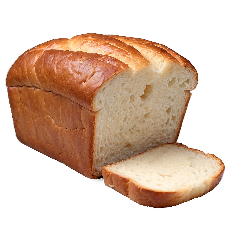 Fluffy Bread Slice Png 06132024 PNG