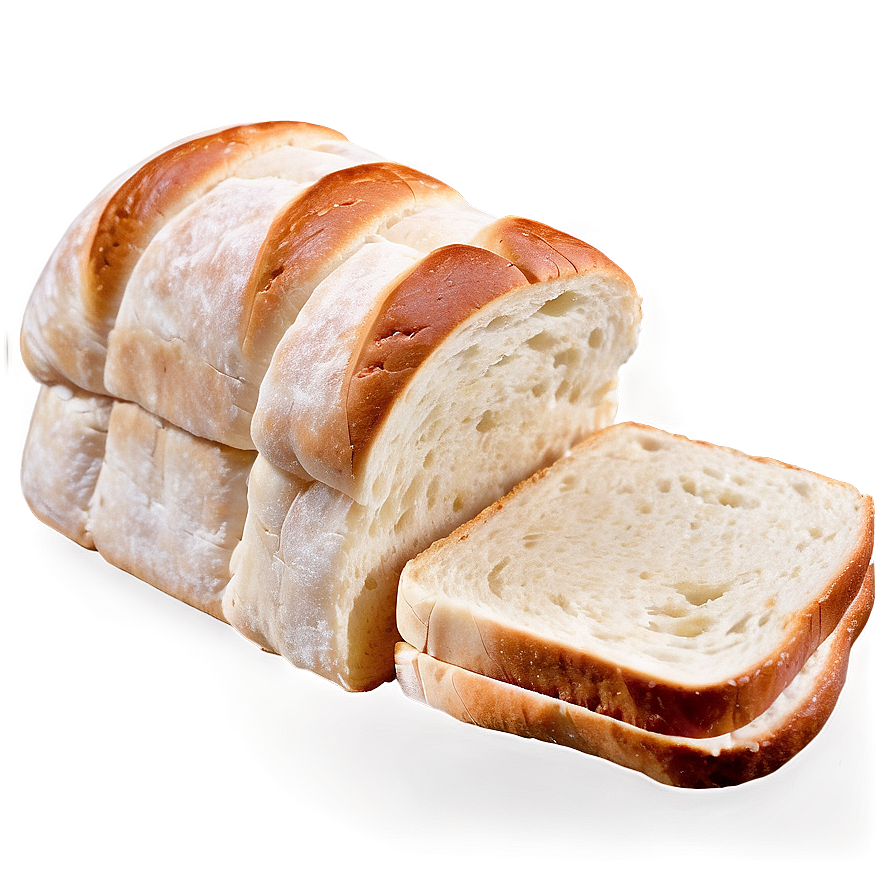 Fluffy Bread Slice Png 06132024 PNG