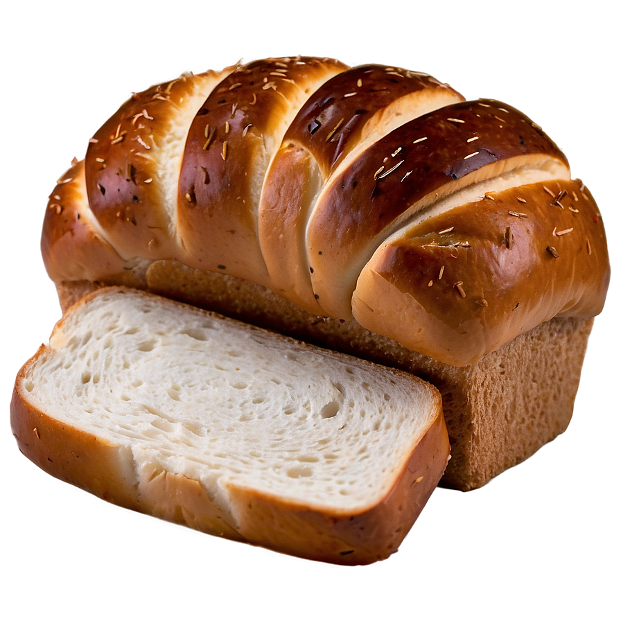 Fluffy Bread Slice Png 45 PNG