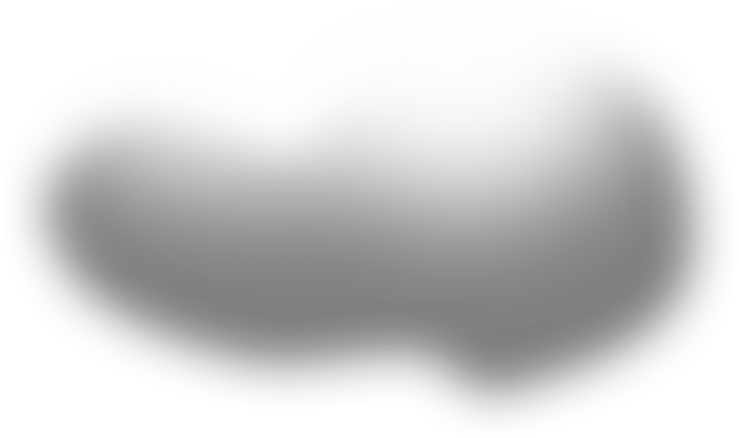 Fluffy Cartoon Cloud PNG