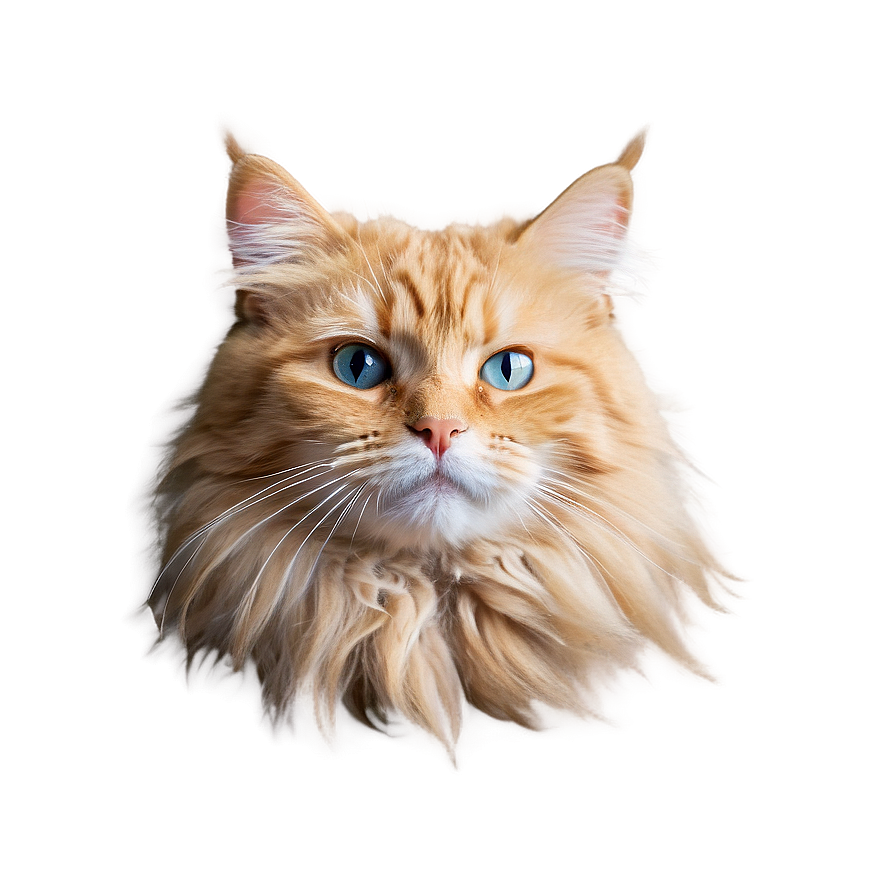 Fluffy Cat Face Png 23 PNG
