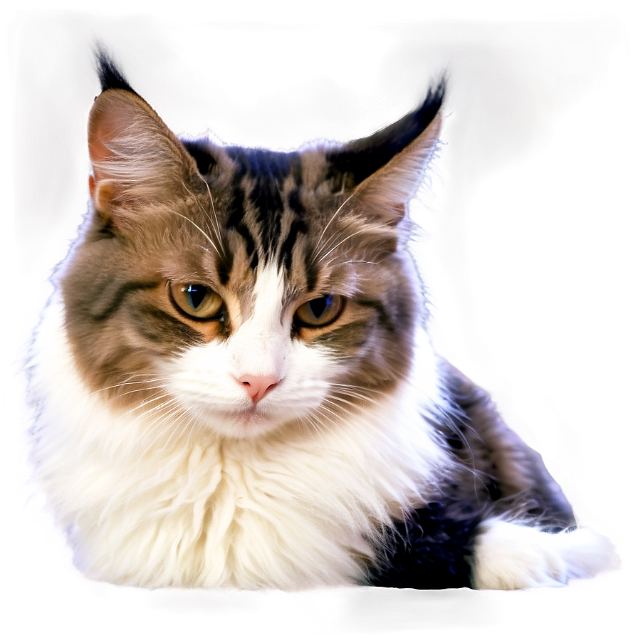 Fluffy Cat Face Png Bey PNG