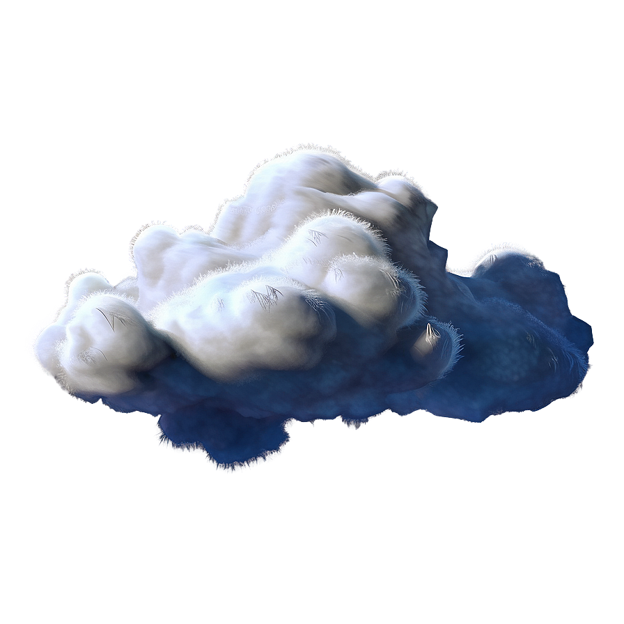 Fluffy Cloud Illustration Png 40 PNG