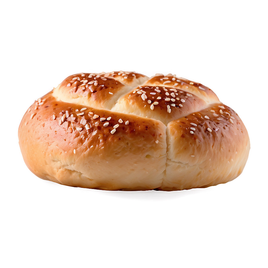 Fluffy Dinner Roll Bun Png 06202024 PNG