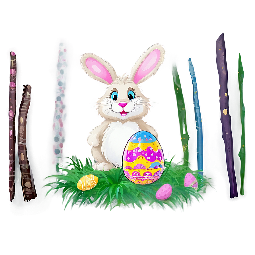 Fluffy Easter Bunny Png 81 PNG