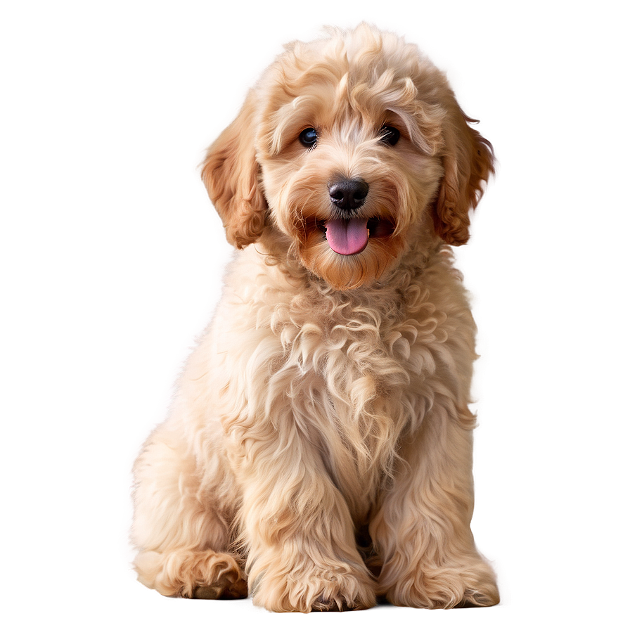 Fluffy Goldendoodle Png Ugr31 PNG