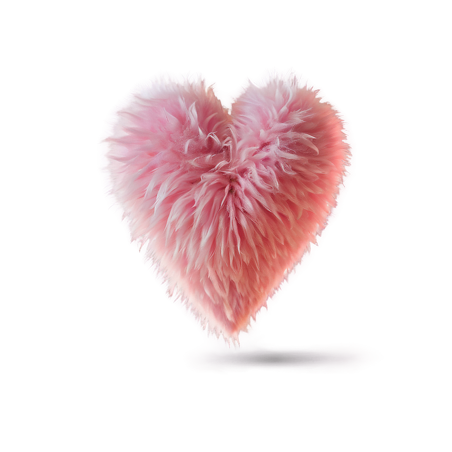 Fluffy Heart Emoji Png Design 89 PNG