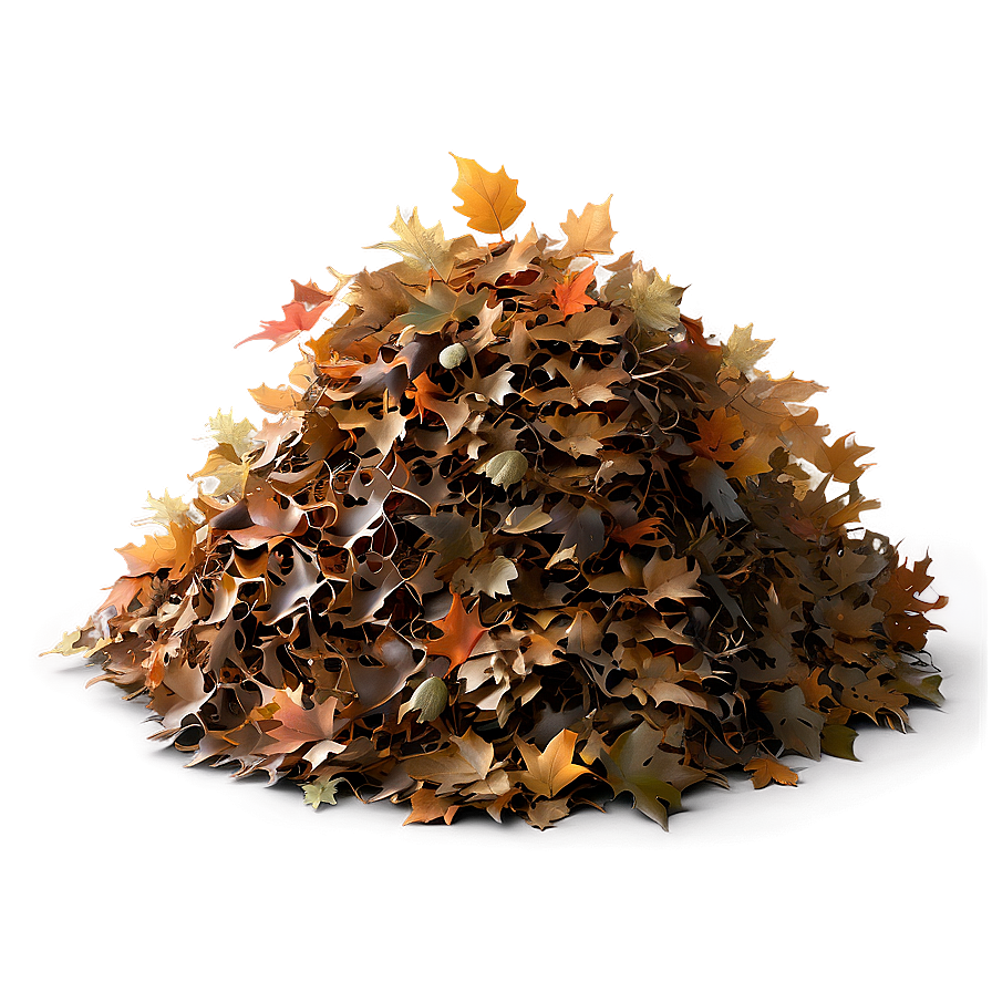 Fluffy Leaf Pile Png 45 PNG