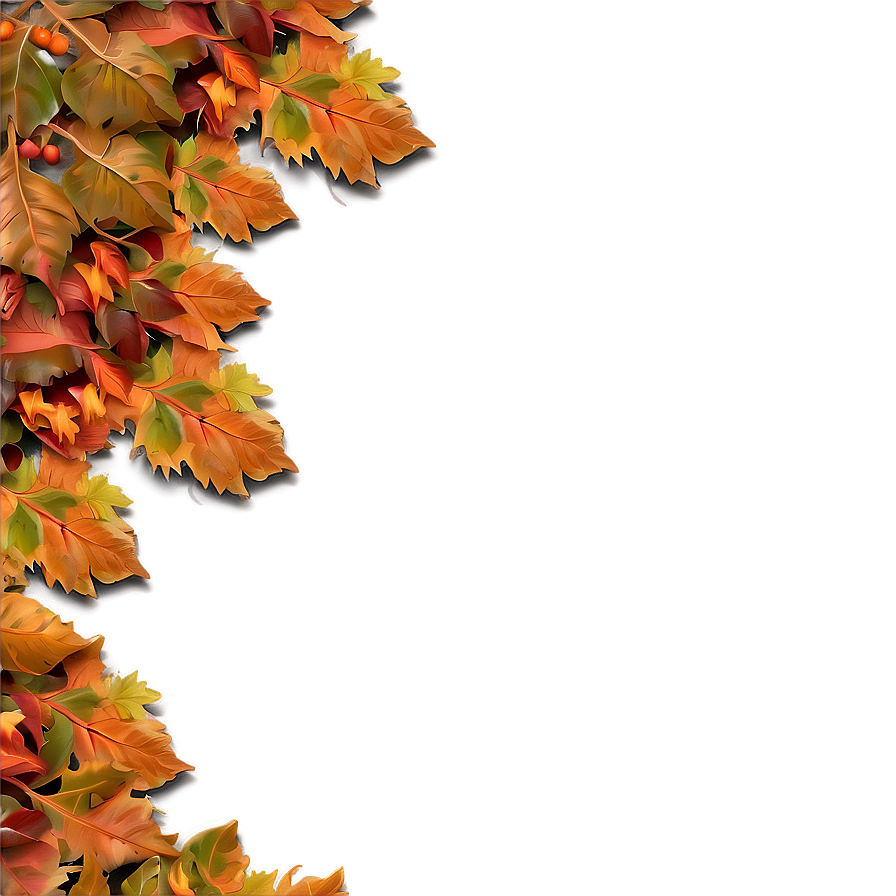 Fluffy Leaf Pile Png 5 PNG