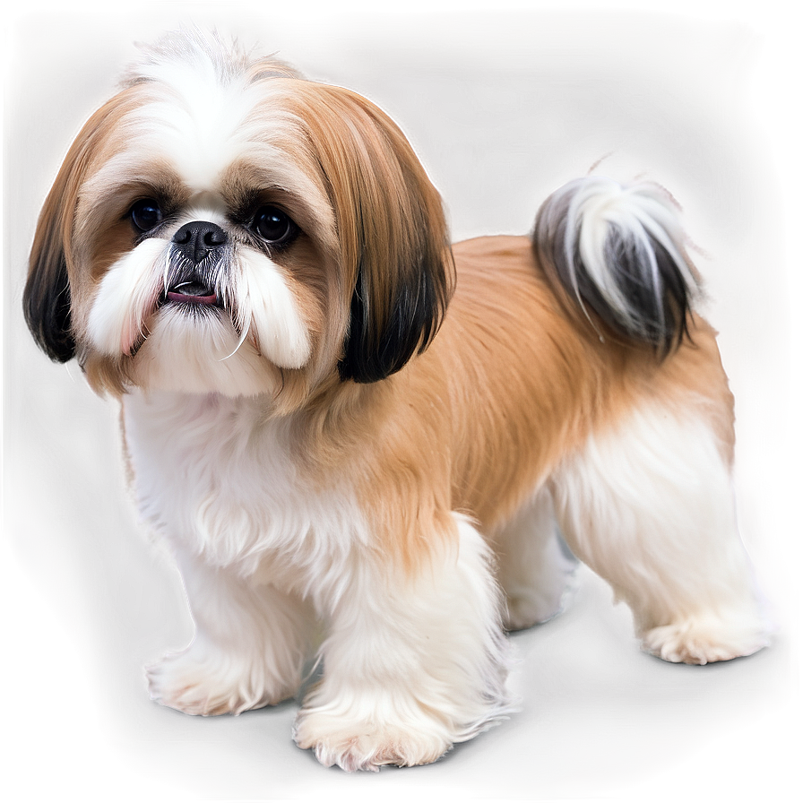 Fluffy Shih Tzu Coat Png 42 PNG