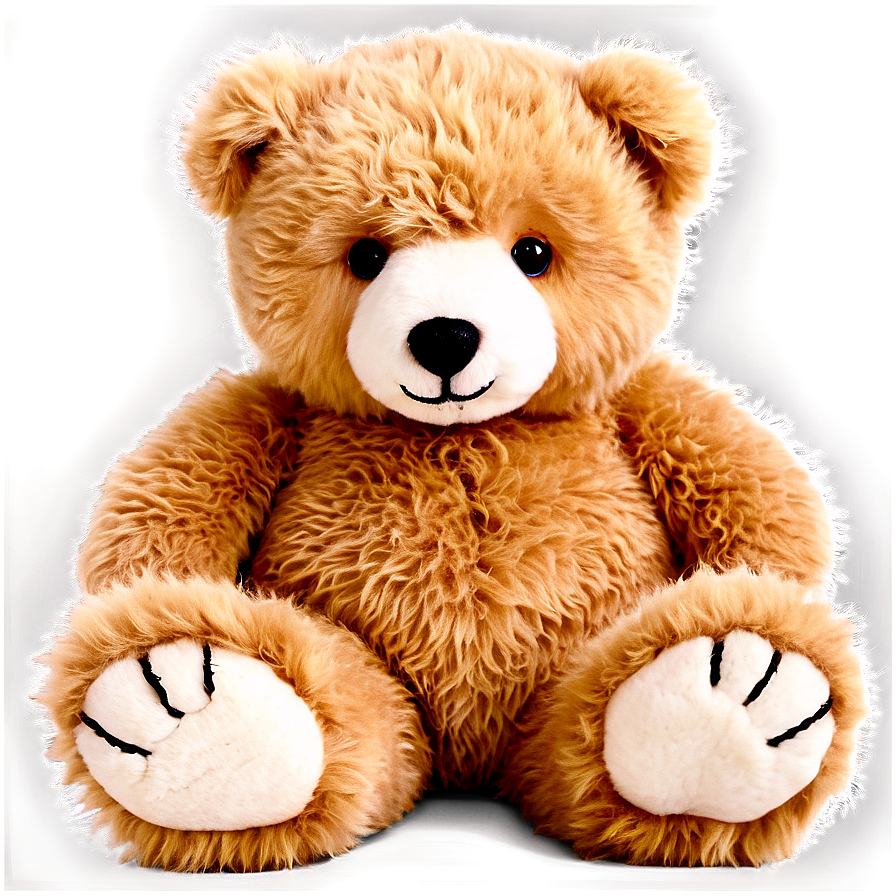 Fluffy Teddy Bear Png 05212024 PNG