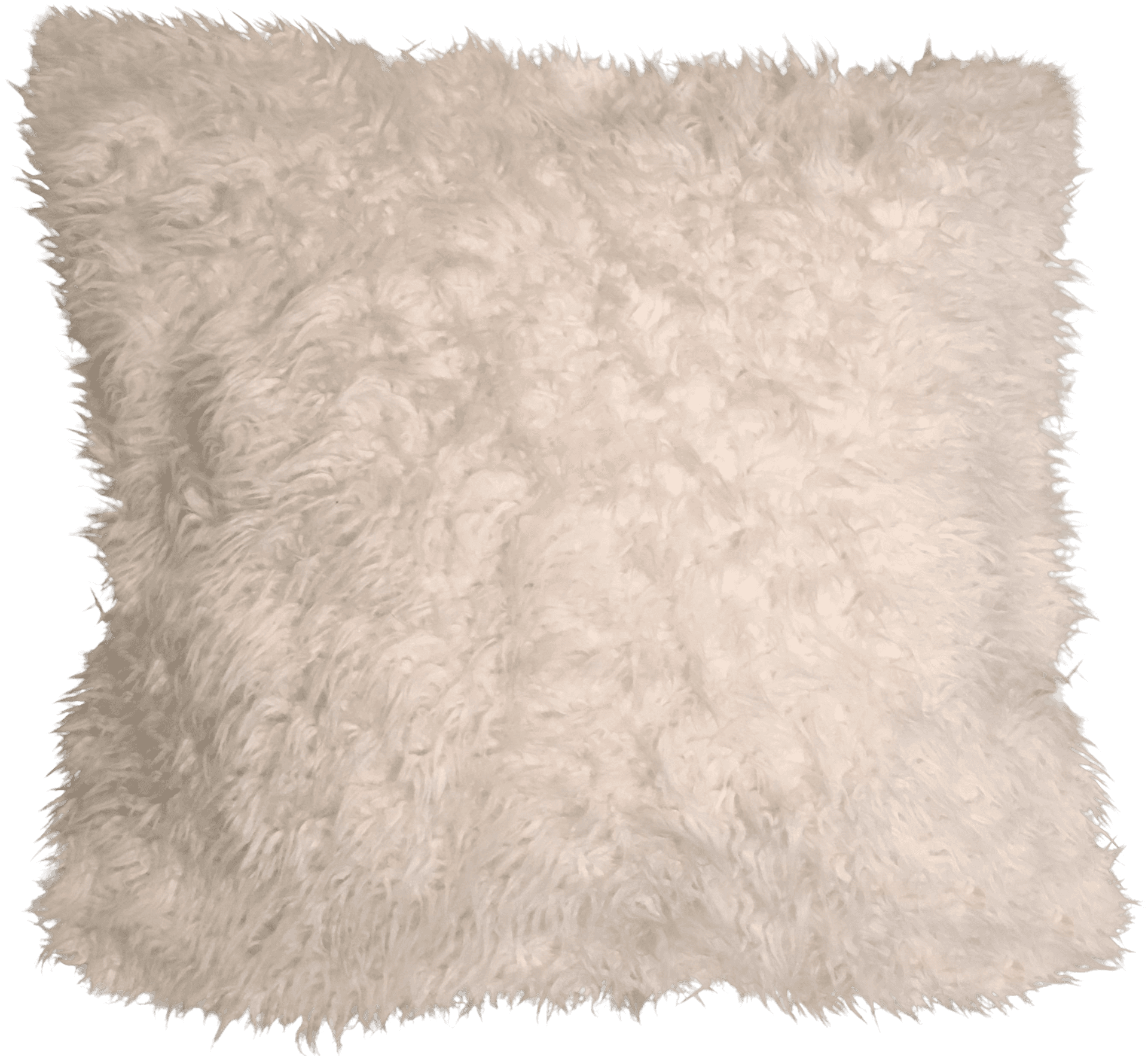 Fluffy White Pillow Texture PNG