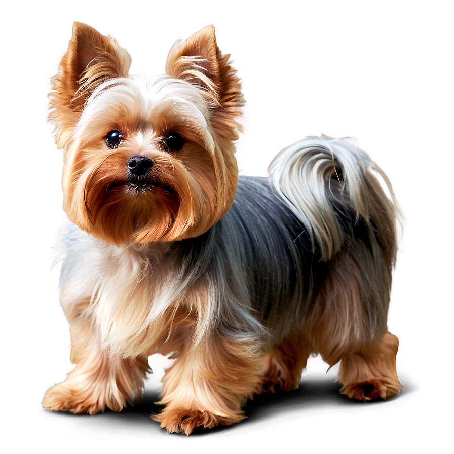 Fluffy Yorkie Pet Png 53 PNG