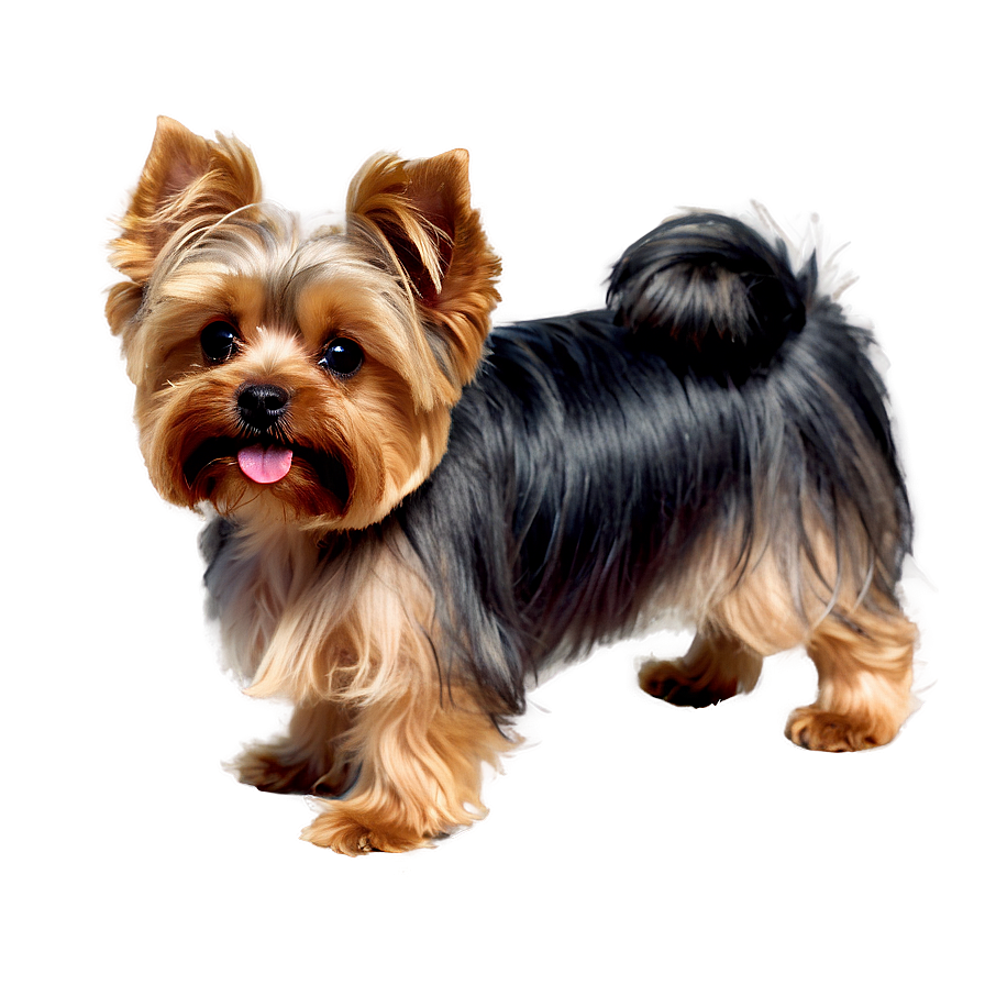 Fluffy Yorkie Pet Png Tvl49 PNG