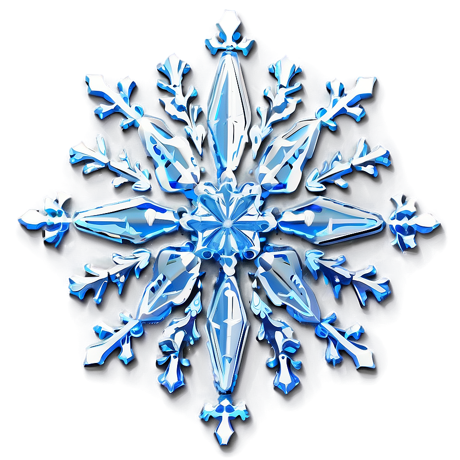 Flurry Snowflake Picture Png 20 PNG