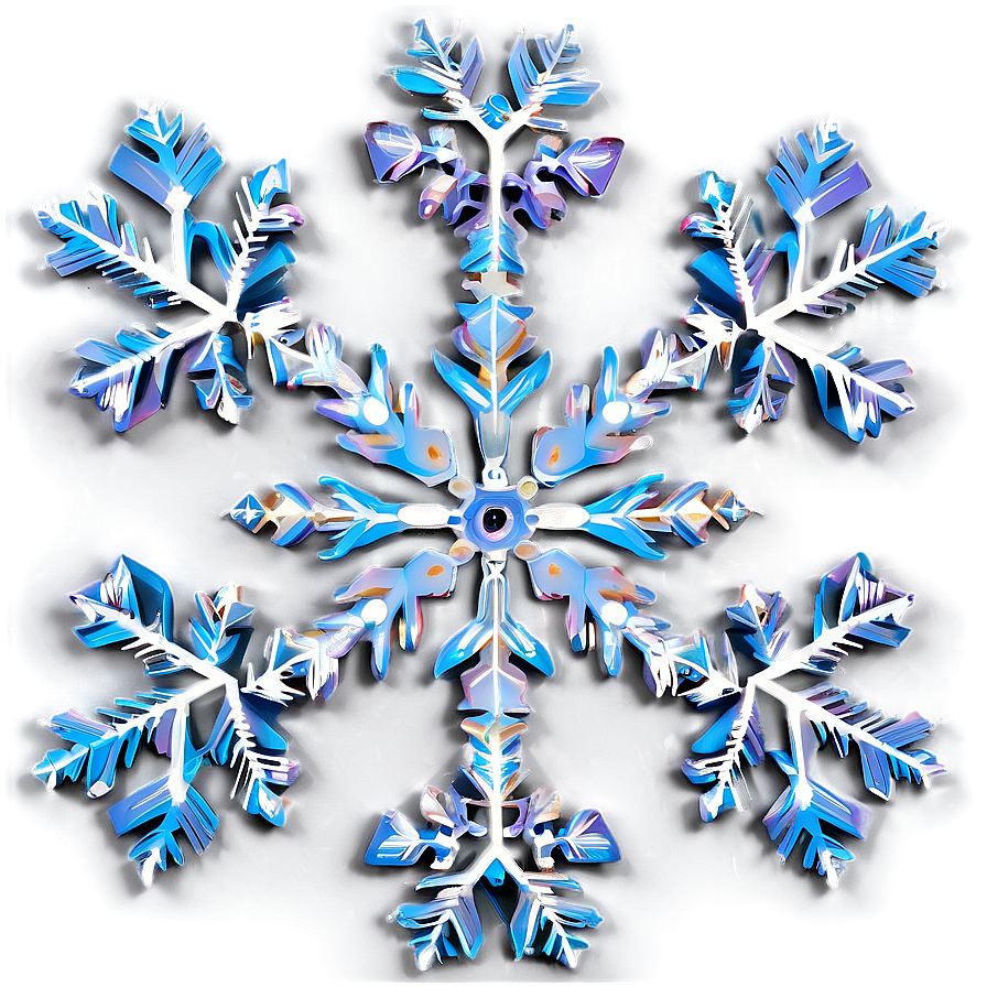 Flurry Snowflake Picture Png Tpo58 PNG