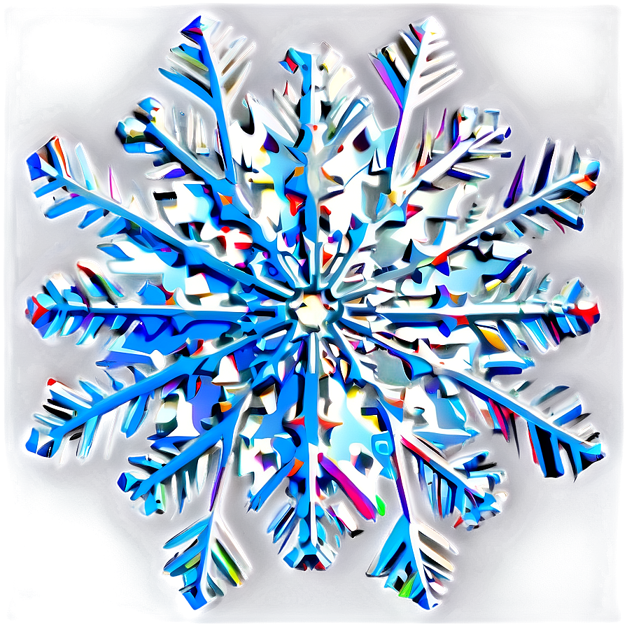 Flurry Snowflake Silhouette Png 85 PNG