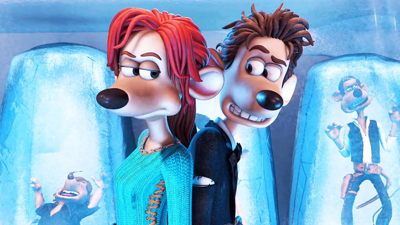 Flushed Away Roddy And Rita Back-To-Back Wallpaper