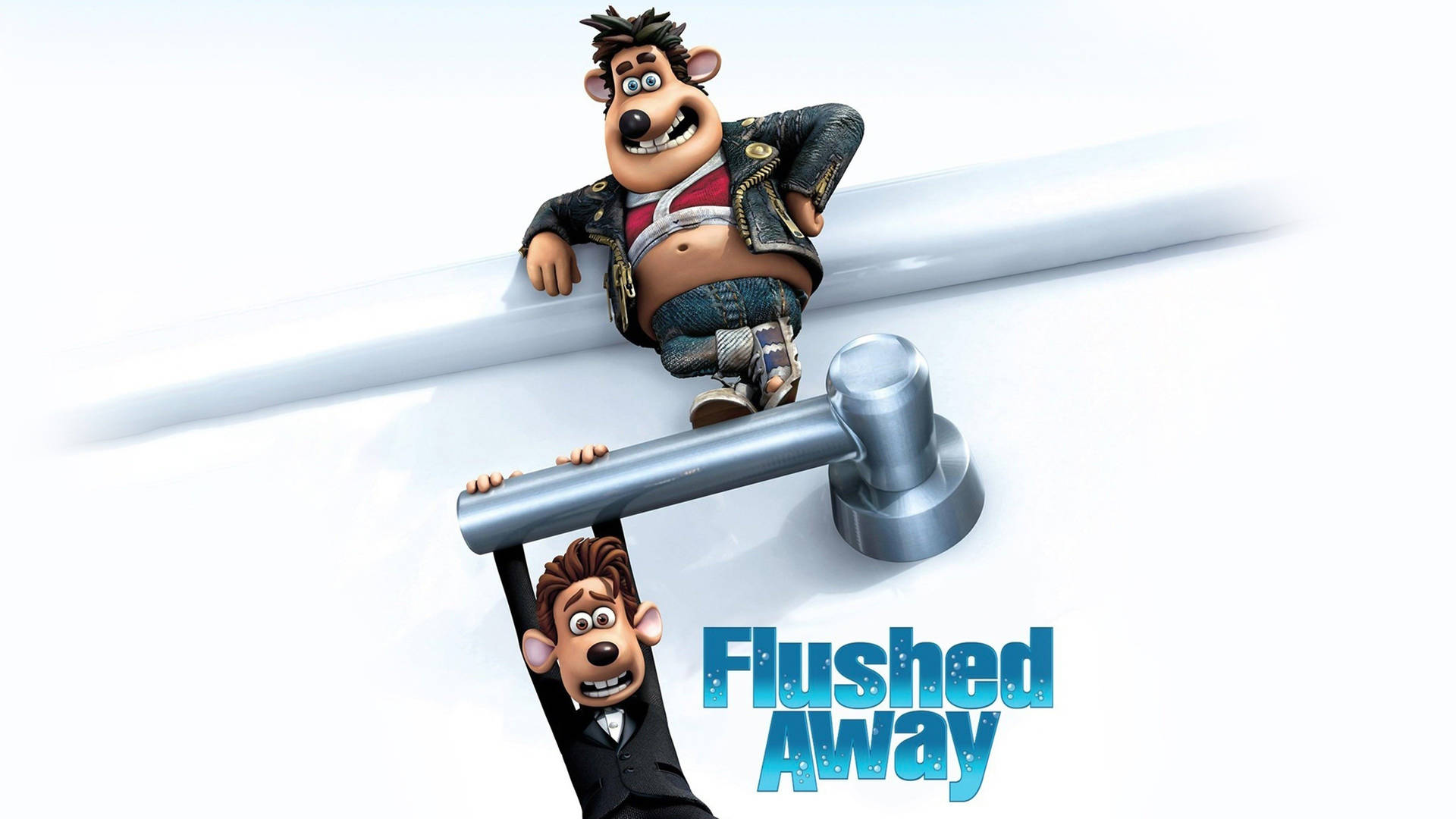 Flushedaway - Roddy Und Sid Wallpaper