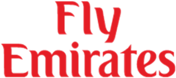 Fly Emirates Logo Redon Grey PNG