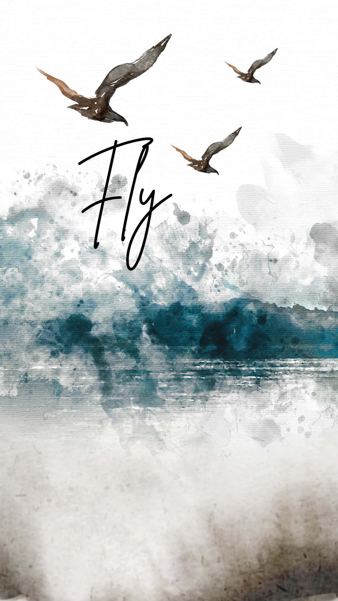 Fly Intentionally Wallpaper