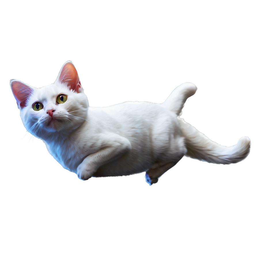 Flying Cat Dream Png A PNG