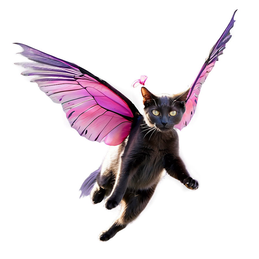Flying Cat Dream Png D PNG