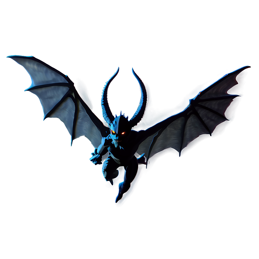 Flying Demon Silhouette Png 49 PNG