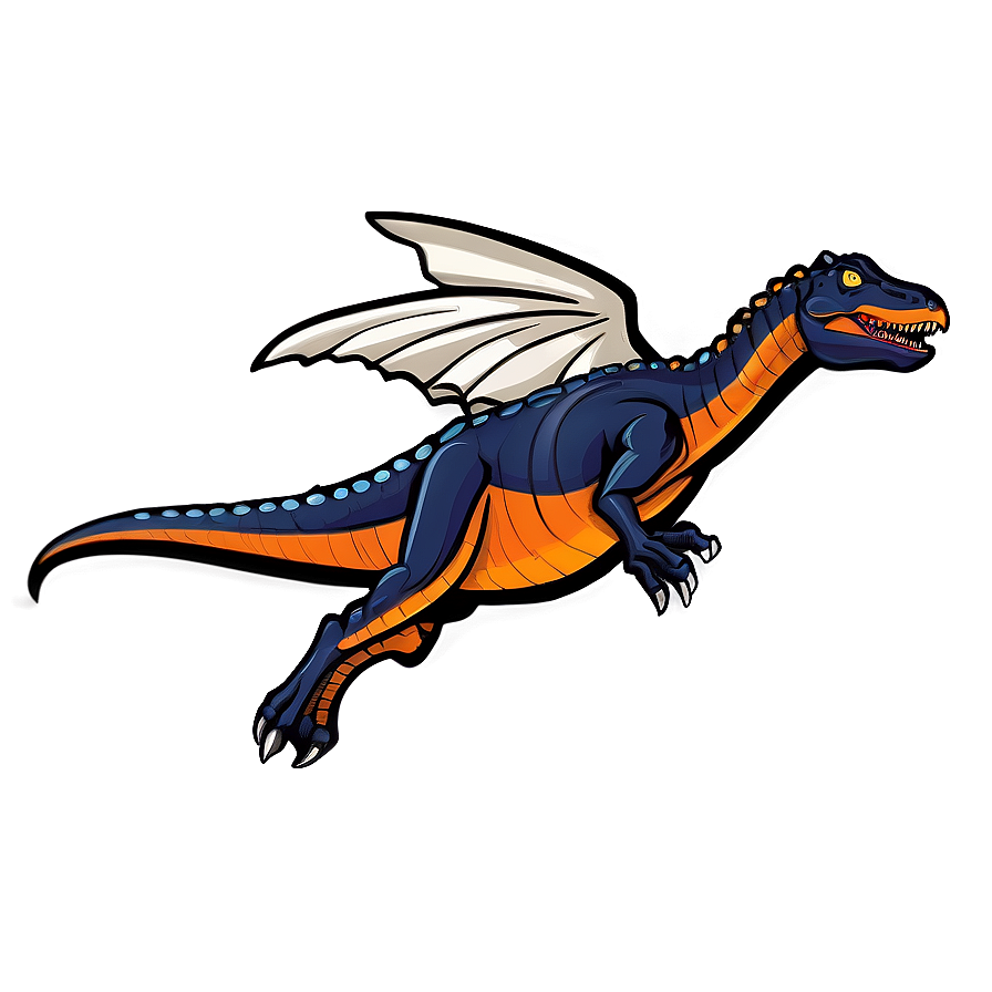 Flying Dino Cartoon Png 36 PNG