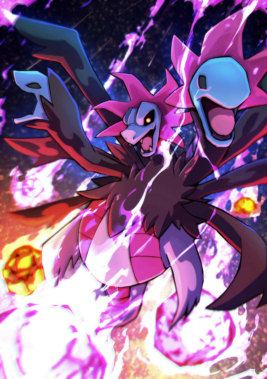Flying Dragon Pokémon Hydreigon Wallpaper