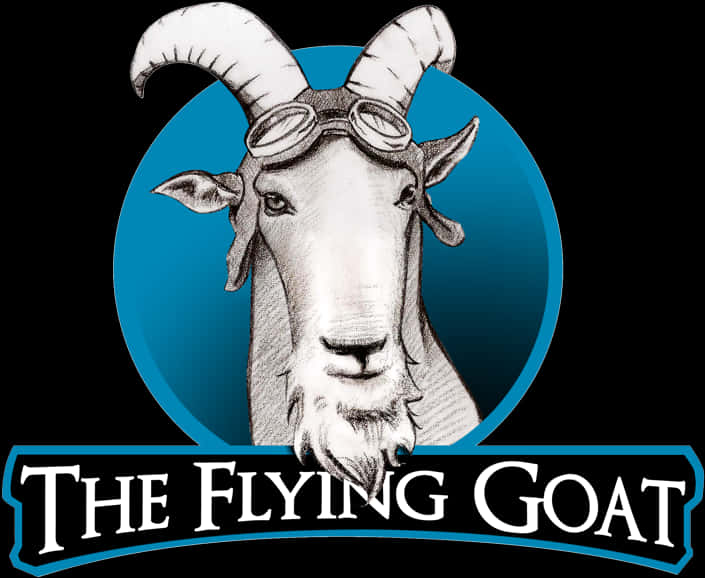 Flying Goat Logo PNG