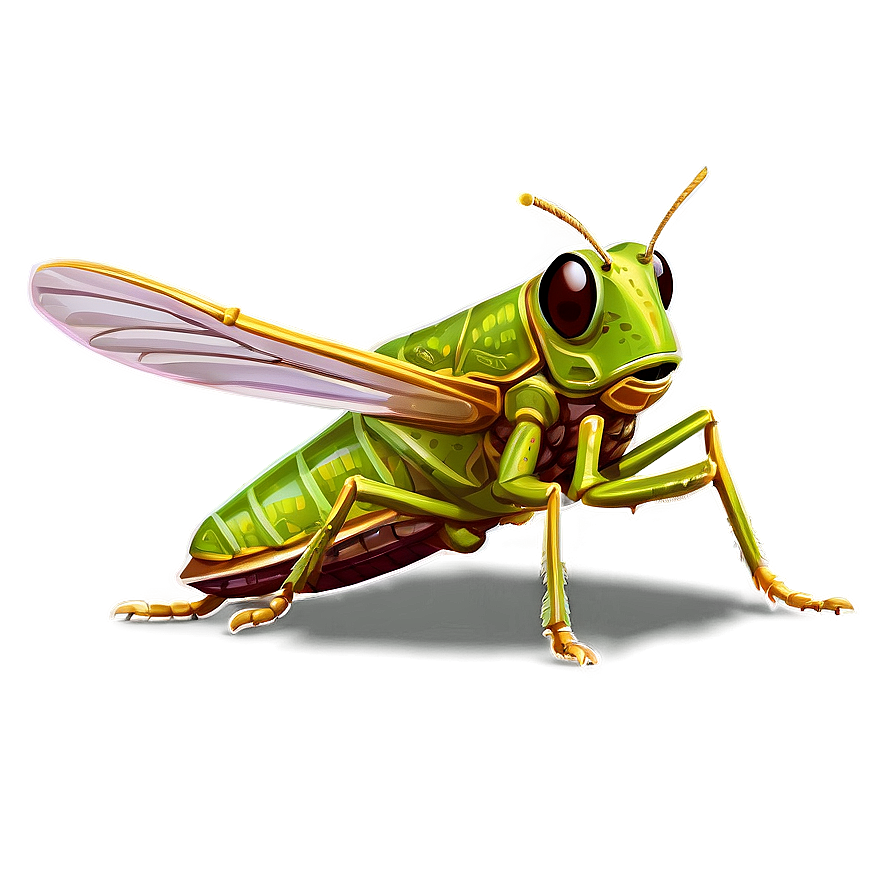 Flying Grasshopper Png Taa24 PNG