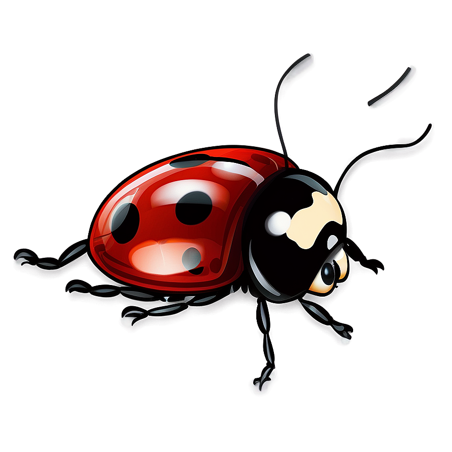 Flying Ladybug Graphic Png Fub47 PNG