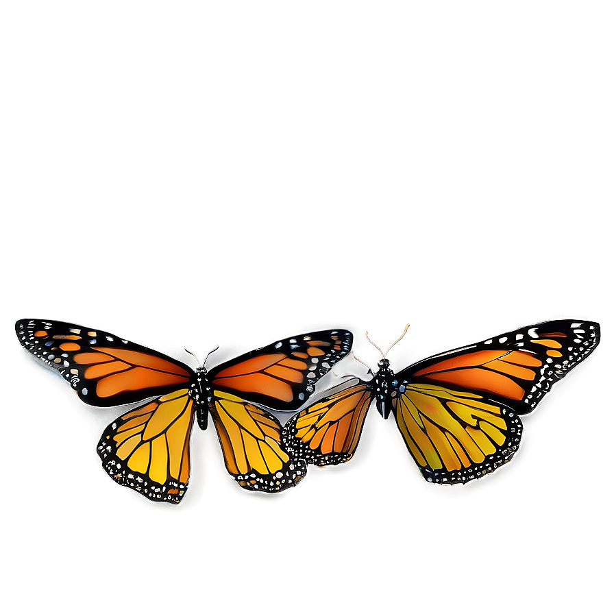 Flying Monarch Butterflies Png 84 PNG