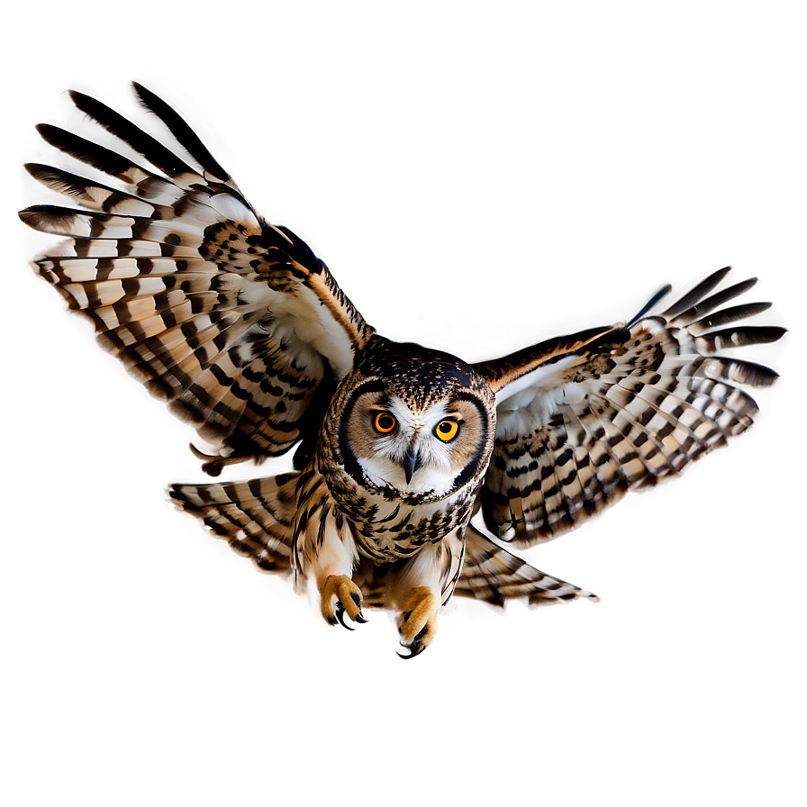 Download Flying Owl Png Vld | Wallpapers.com