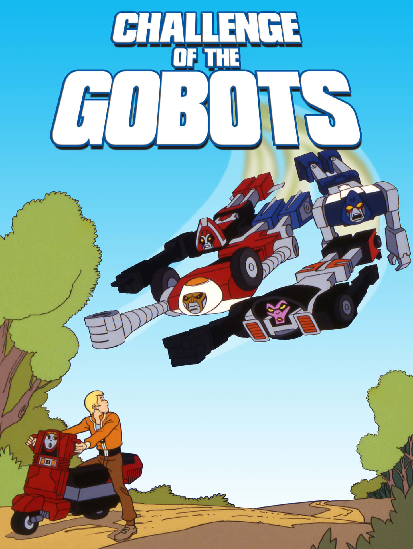 Flying Robots On Challenge Of The Gobots Wallpaper
