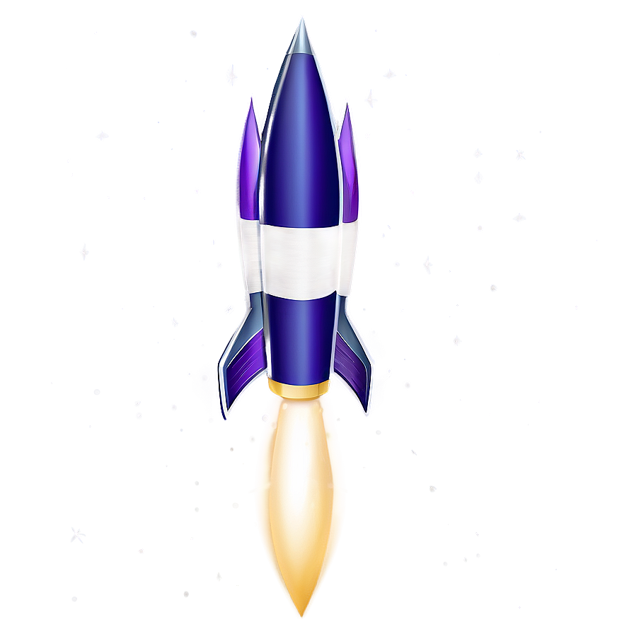 Flying Rocketship Png 06132024 PNG