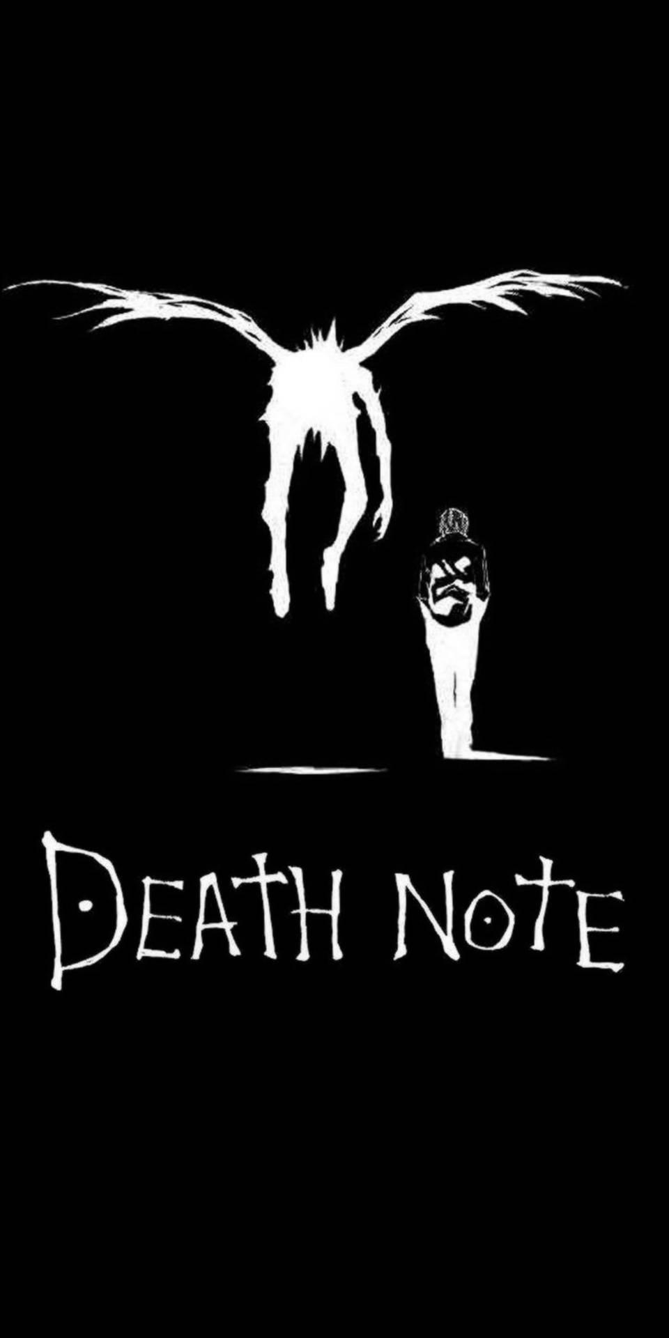 Flying Ryuk With Light Death Note Phone